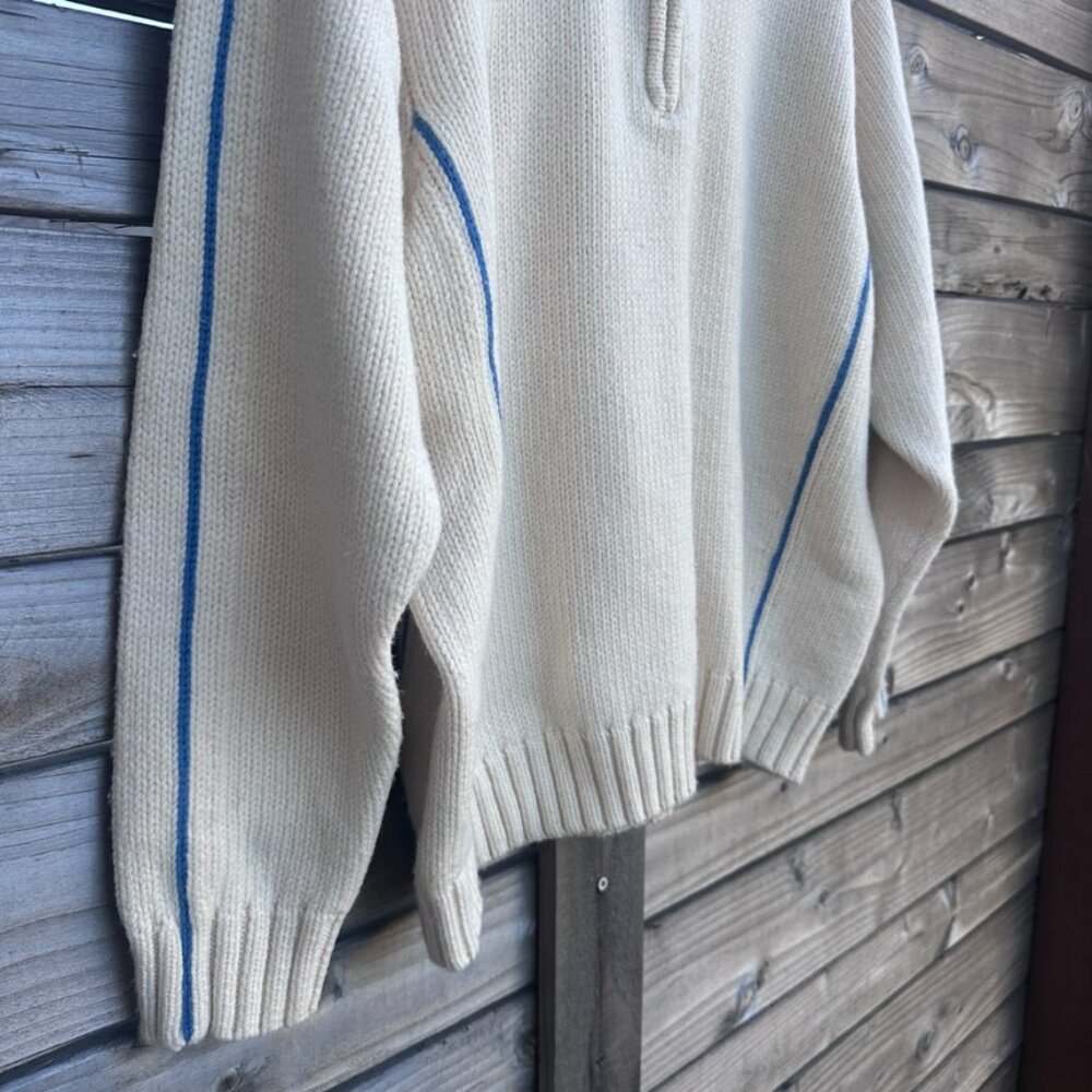 RARE Callaway Golf Sport Quarter Zip Knit Chunky Sweater - XXL - Picture 5 of 11